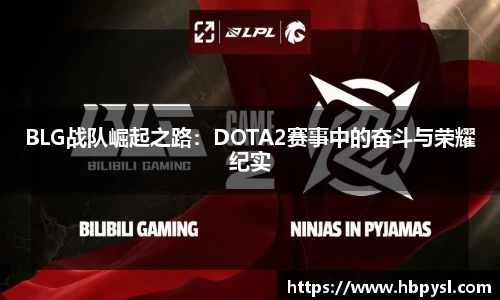 BLG战队崛起之路：DOTA2赛事中的奋斗与荣耀纪实