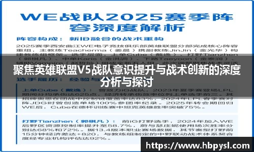 聚焦英雄联盟V5战队意识提升与战术创新的深度分析与探讨